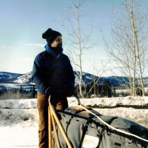 David Monson With Dog Sled in Alaska