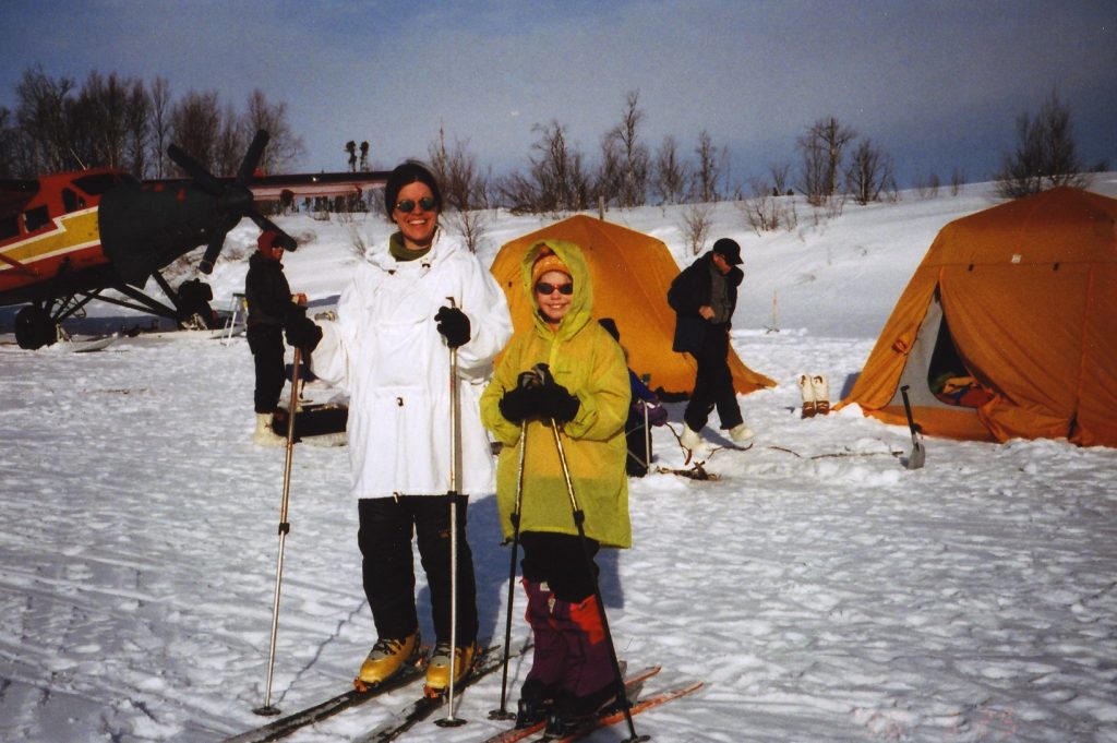 Tekla And Susan On The Iditarod Trail In 2004