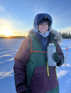 Abby Klager, musher from Trail Breaker kennel in Fairbanks, AK
