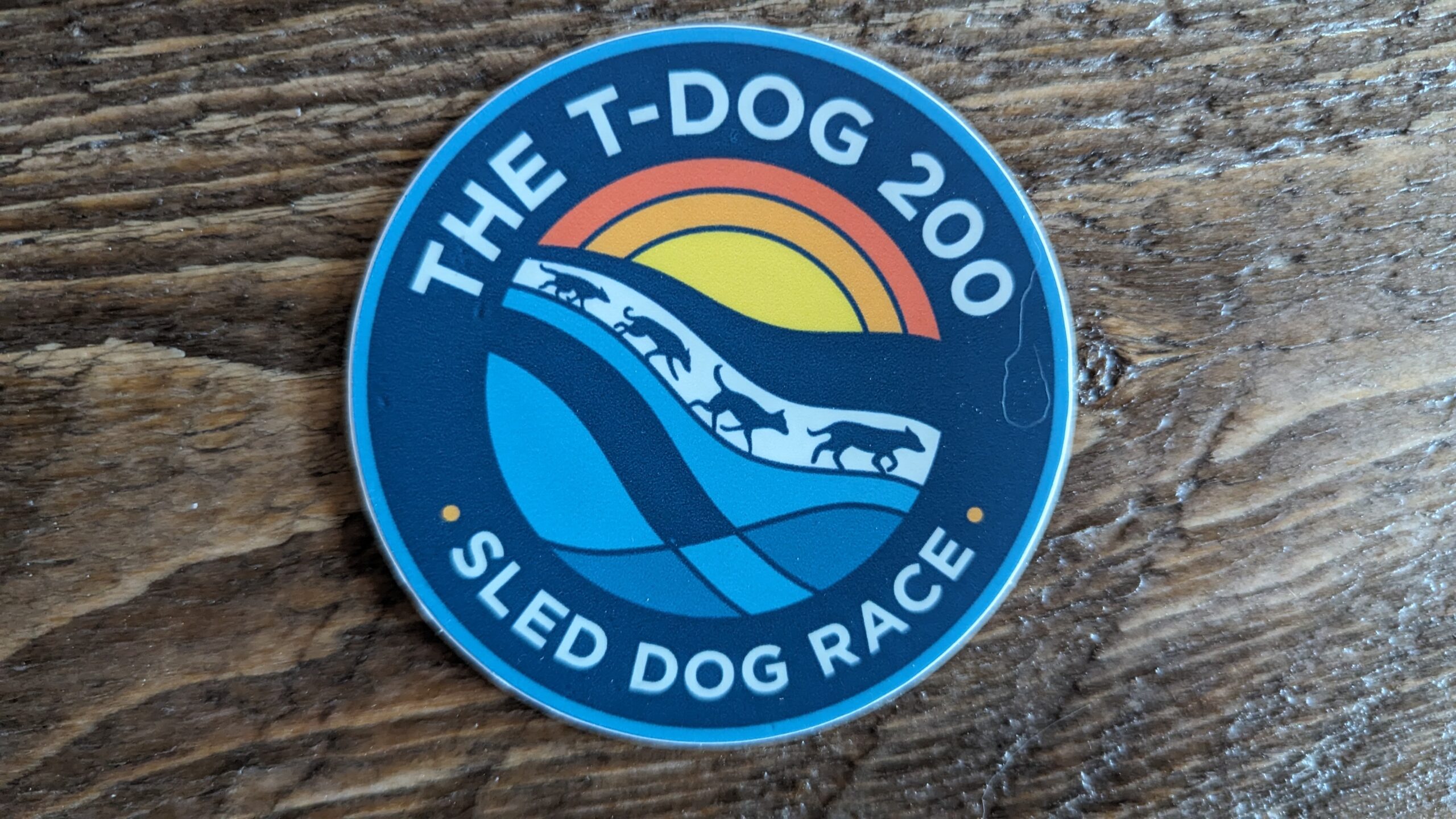 T Dog 200 Sticker